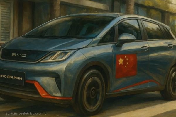 BYD Dolphin Mini domina mercado Brasil 2026