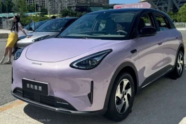 Geely EX2 2027 — nova bateria 460 km autonomia